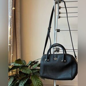 Black Leather Kate Spade Purse